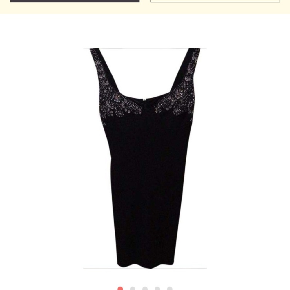 David Meister Black cocktail dress